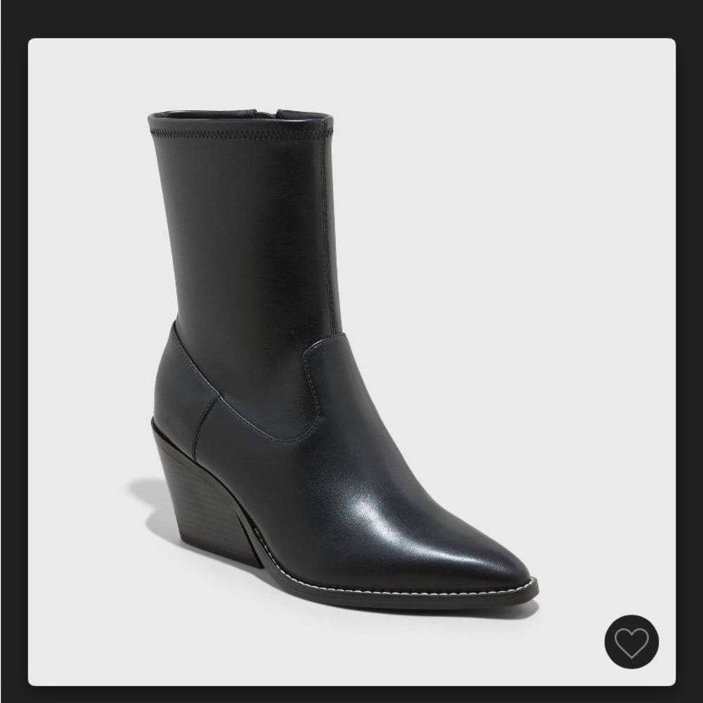 Women’s Aubree ankle Booties size 8; worn twice; target universal thread